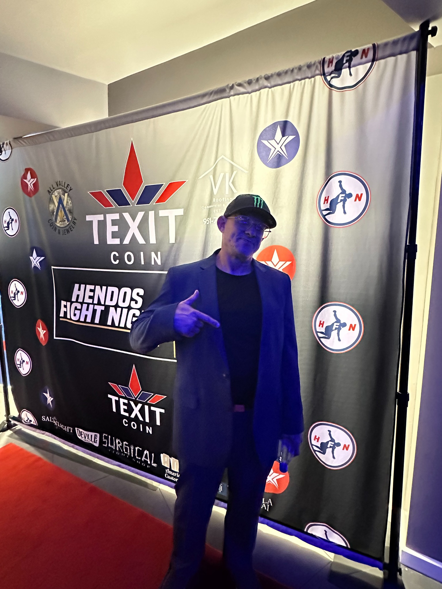 Dusty Lunde at Hendo's Fight Night
